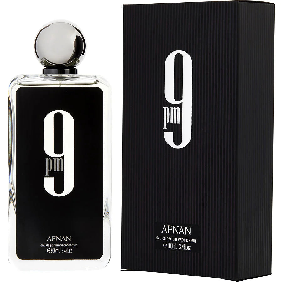 9PM by Afnan Eau de Parfum 3.4 oz – Perfume Masculino Ambarado y Dulce