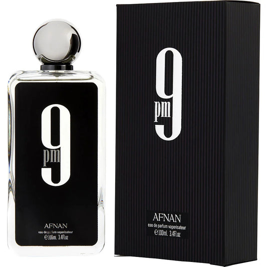9PM by Afnan Eau de Parfum 3.4 oz – Perfume Masculino Ambarado y Dulce