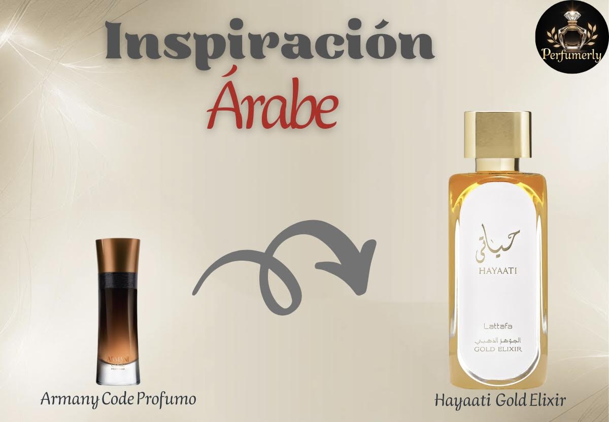 Hayaati Gold Elixir de Lattafa EDP 3.4 oz – Perfume Unisex Rico y Elegante
