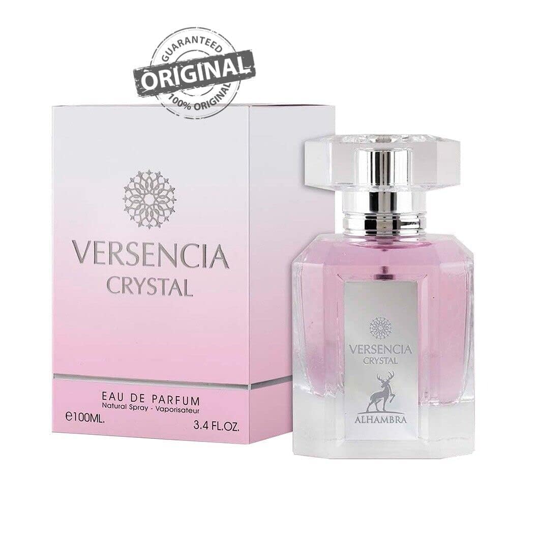 Versencia Crystal Maison Alhambra Eau de Parfum 100 ml – Frescura Floral y Elegancia para Mujer