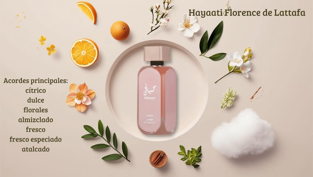 Hayaati Florence by Lattafa EDP 3.4 oz – Perfume Femenino Elegante y Fresco