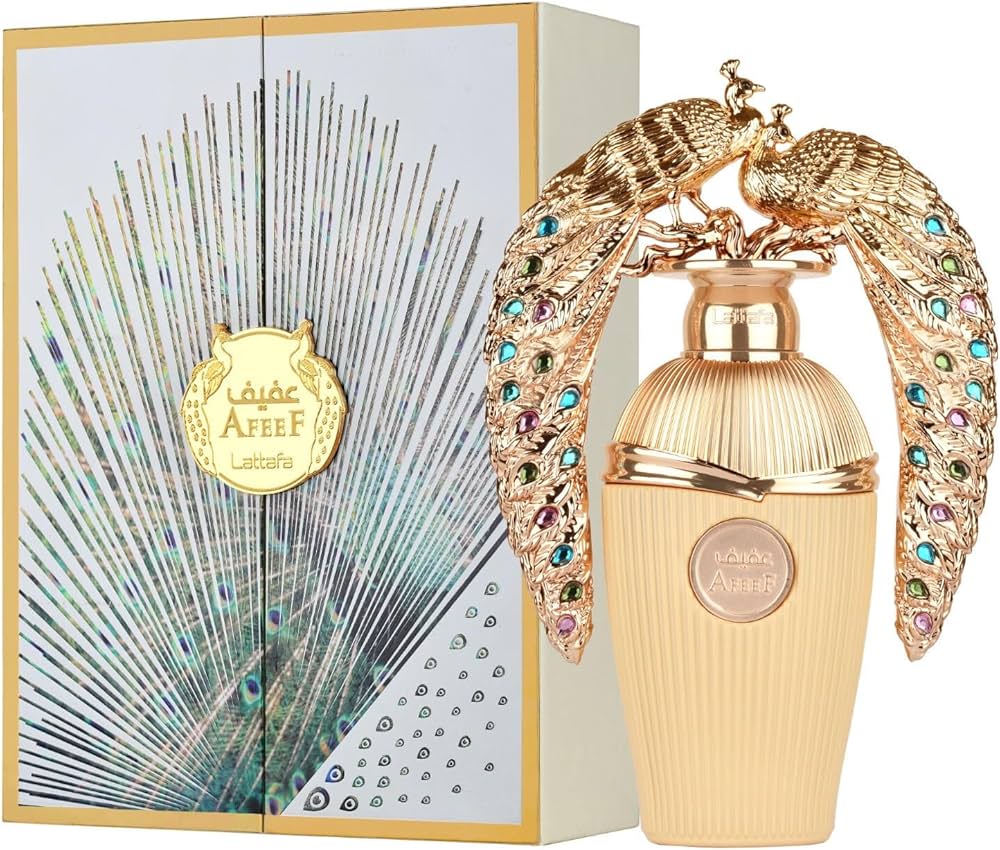 Afeef Lattafa Perfumes Eau de Parfum Unisex 100 ml – Floral Dulce y Sensual