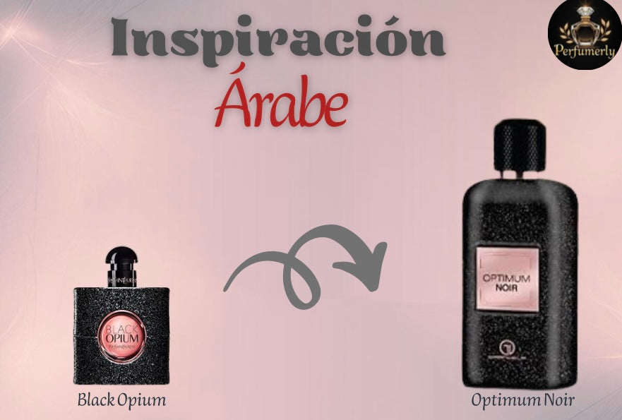 Optimum Noir 3.4 oz EDP de Grandeur -Perfume femenino / Elegancia y Sofisticación