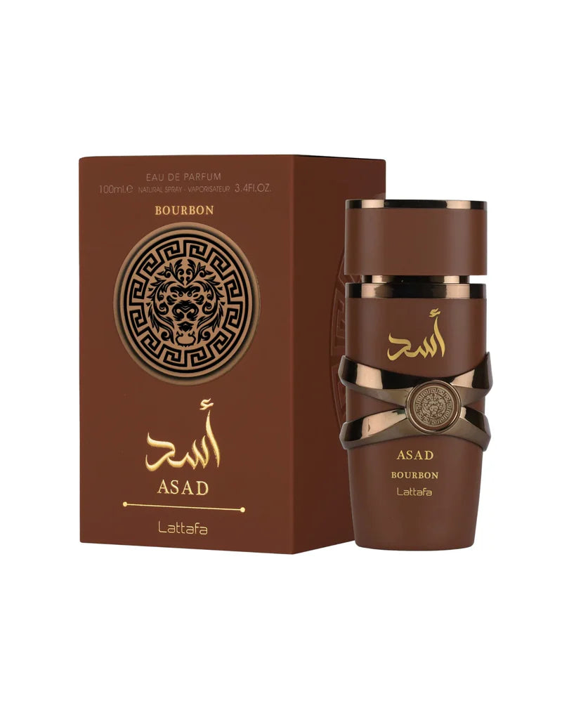 Asad Bourbon Lattafa EDP – Perfume Masculino - Muestras (decants) 5 ML y 10 ML