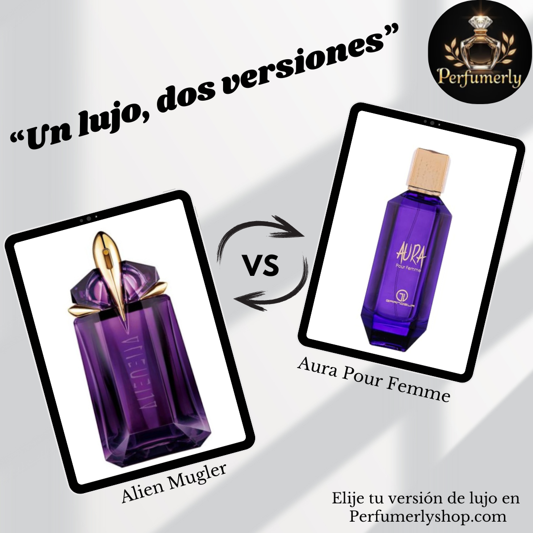 Aura Pour Femme EDP 100 ml – Grandeur | Perfume femenino elegante y sofisticado