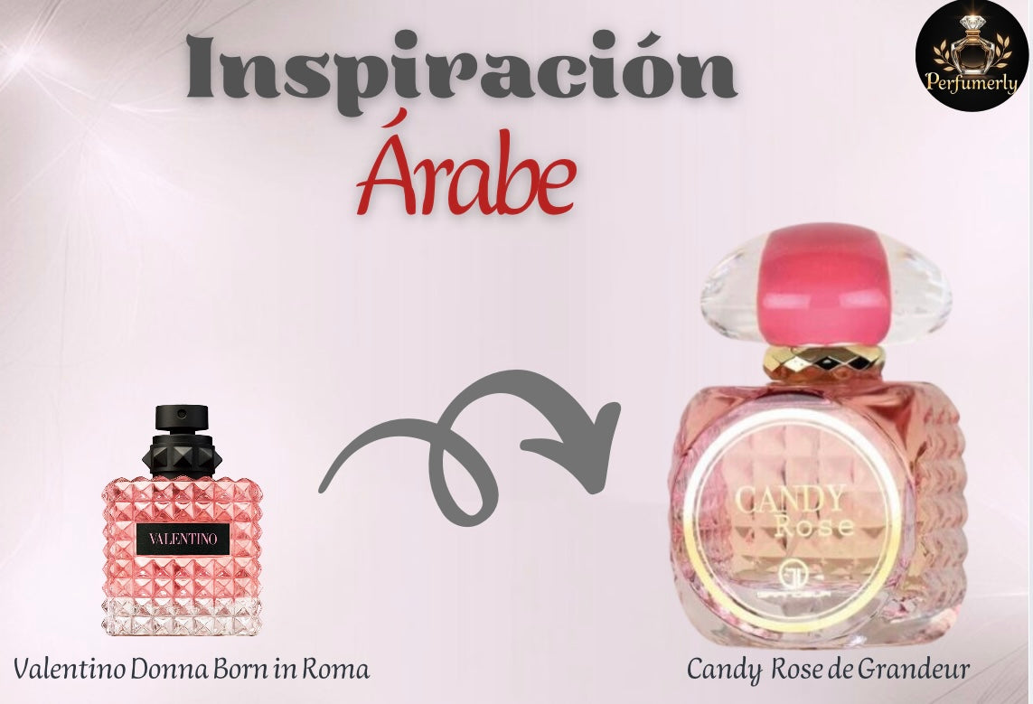 Candy Rose de Grandeur– Perfume Femenino. Muestras (decants)