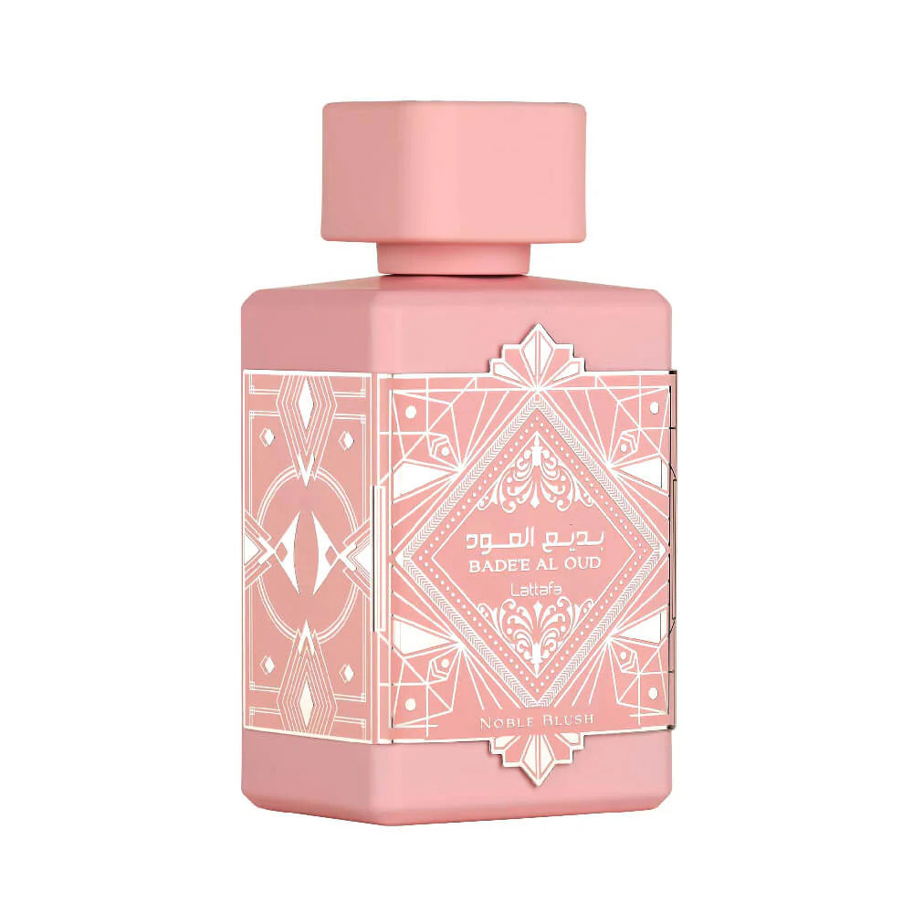Badee al Oud Noble Blush de Lattafal – Perfume Femenino EDP - muestras (decants) 5 ML y 10 ML