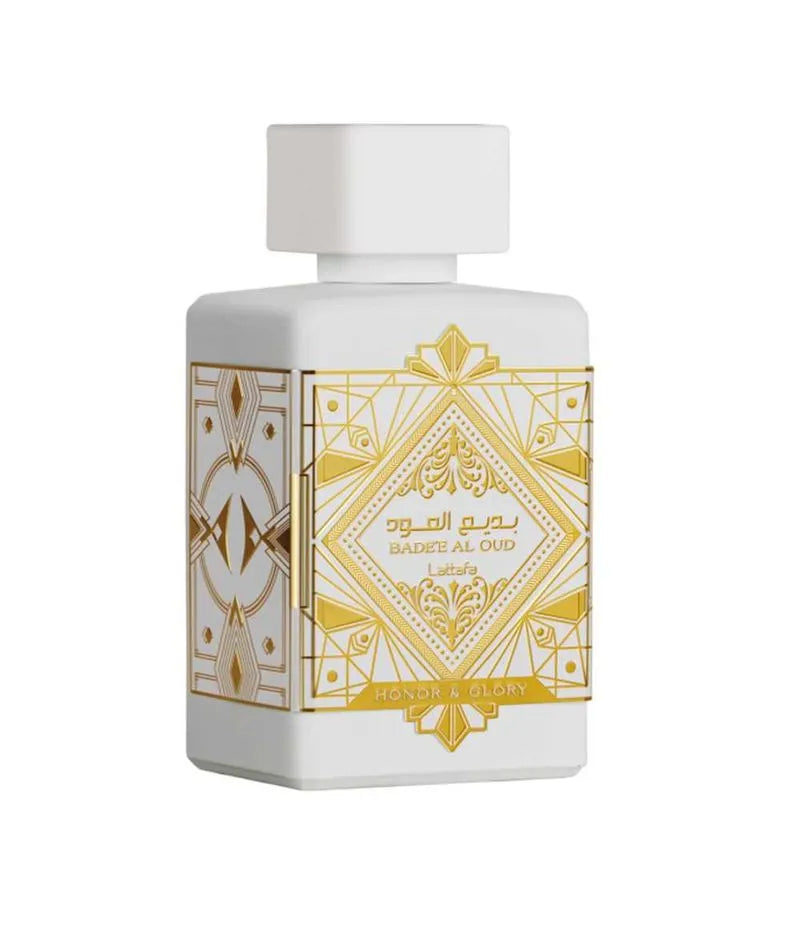 Badee al Oud Honor & Glory de Lattafa – Perfume Unisex- Muestras (decants) 5 ML